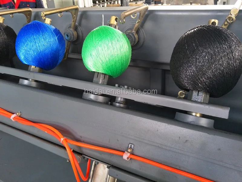 agriculture raffia binding string inflow twister machine