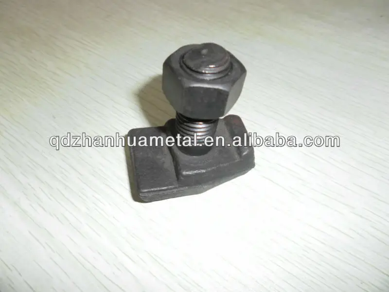 Forged T bolt for elevator Guide Rail