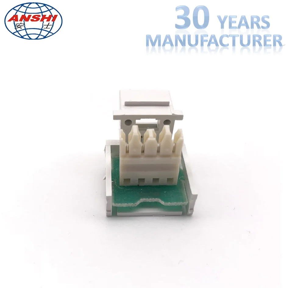 ANSHI Cat 3 голосовой Телефон 90 градусов keystone jack