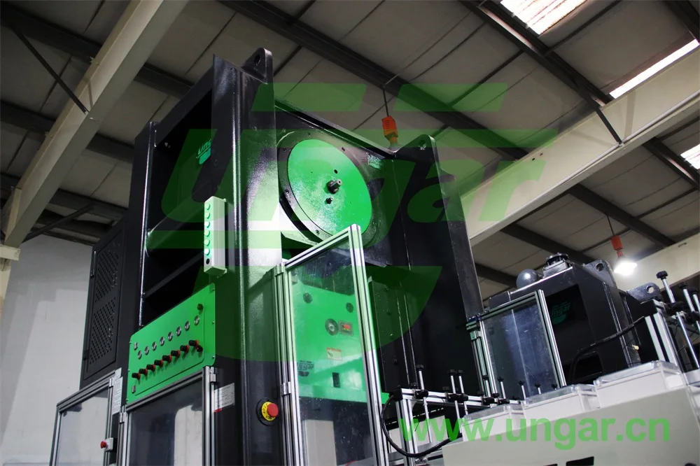 
Airline Aluminium Foil Food Container Lunch Box CNC Forming Machines (UN-110T) 1100KN H-Type Aluminum Foil Machine UNGAR 