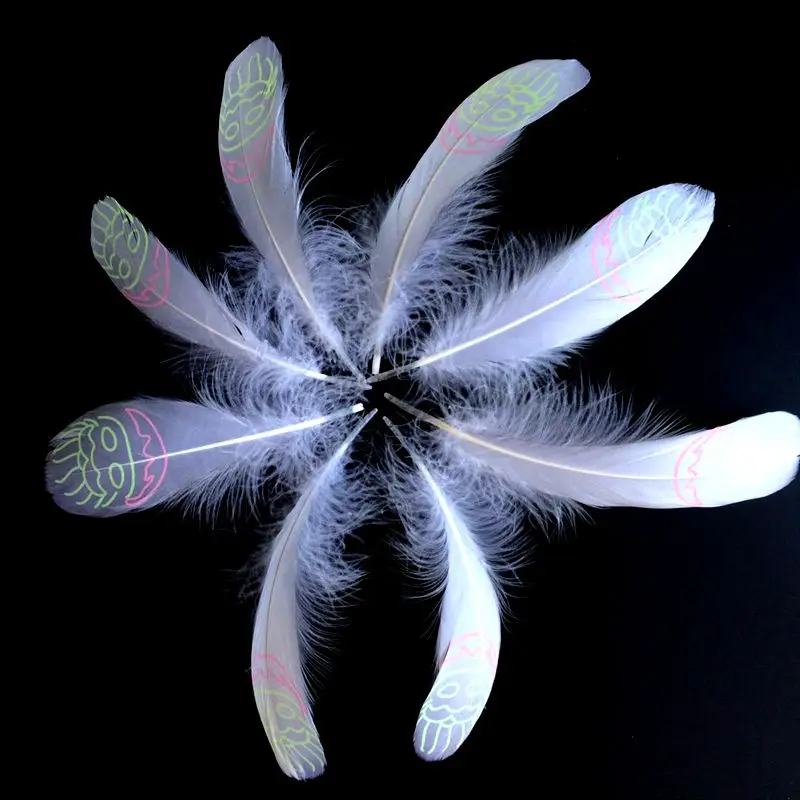 wholesale  natural White goose feather for Carnival Costumes Design