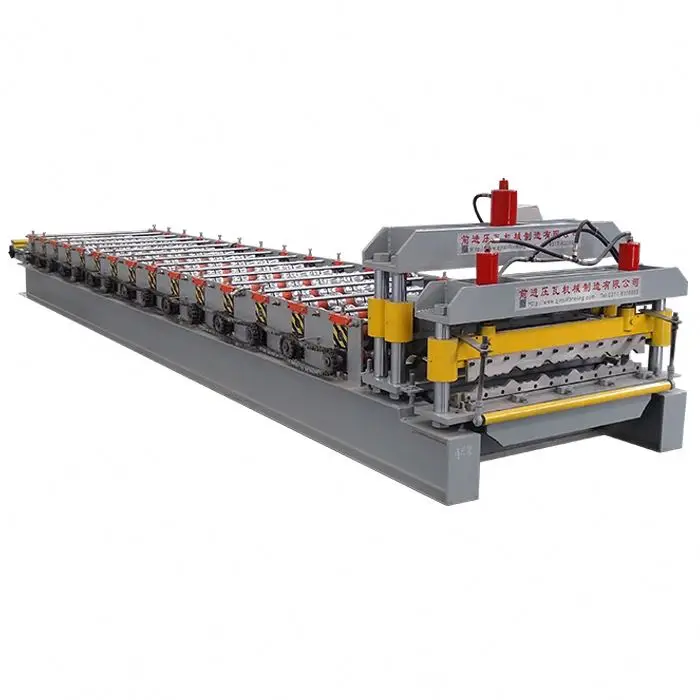 
Galvanized Glaze Steel Tile Roof Sheet Roll Forming Machine 