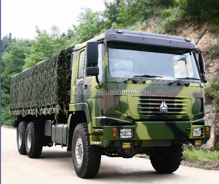 Sinotruk HOWO 4x4 All Wheel Drive Cargo Truck For The Army