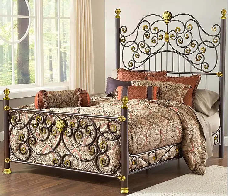 manufacturer new design wrought iron bed antique beds decorative beautiful beds