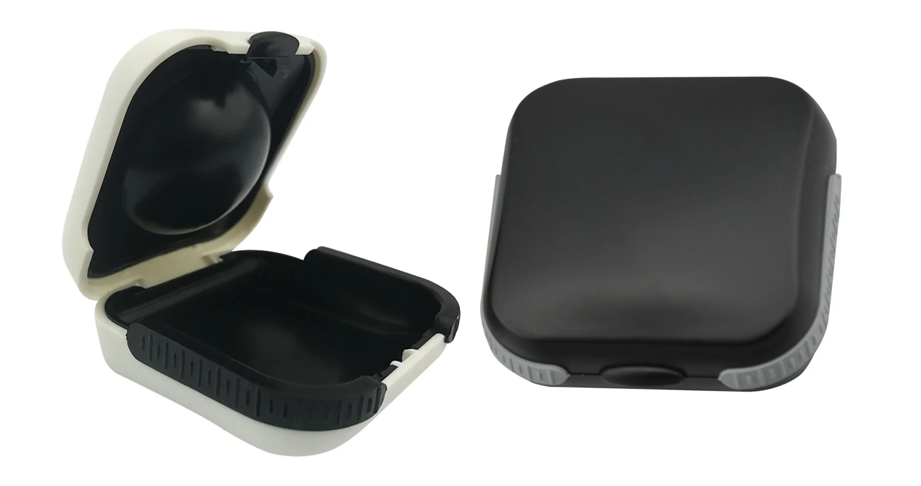 Mini Carrying case hearing aid storage case white box black box