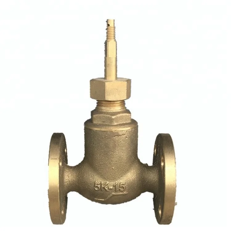 Marine Brass Globe Valve JIS F7301 5K Stop Valve