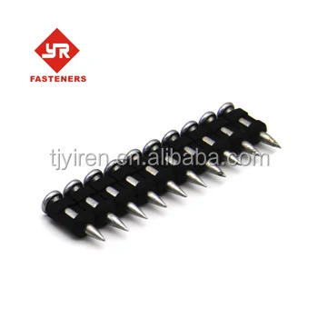 sales promotion 22mm 32mm nails for gas gun with Colored washer