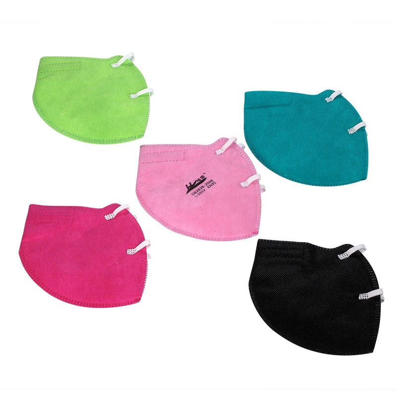 colorful mask with active carbon anti pollution respirator