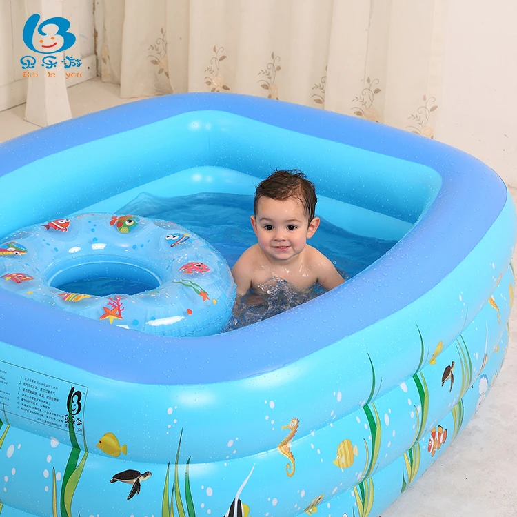 
high quality 0.45mm pvc tarpaulin pvc round fish breeding picture deep large inflatable swimming pools 
