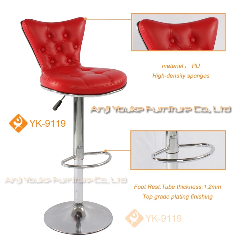 
High technology sleek night club/ party bar stool from china furniture for sale 