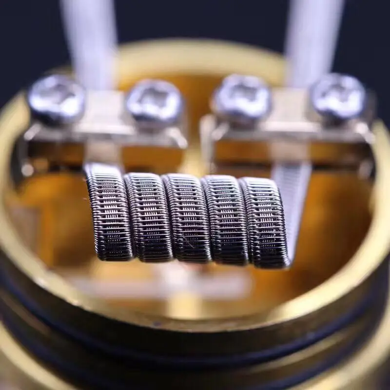 Предварительно собранная катушка степлера Wisdom Alien v2, ступенчатая сплавленная катушка Клэптона, предварительно собранная катушка с зеркальным покрытием, предварительно собранная катушка