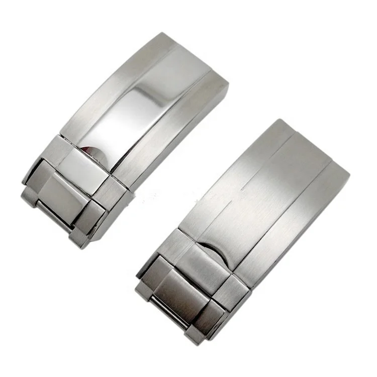 Новая застежка из нержавеющей стали 16 мм для часов