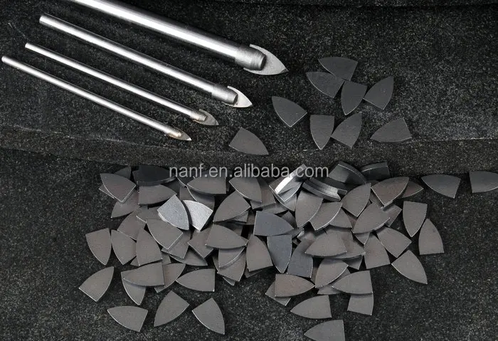 Glass Tile Drill Bit Carbide Tipped Spear Head Ceramic Tile Marble Mirror Porcelain Drill Bit