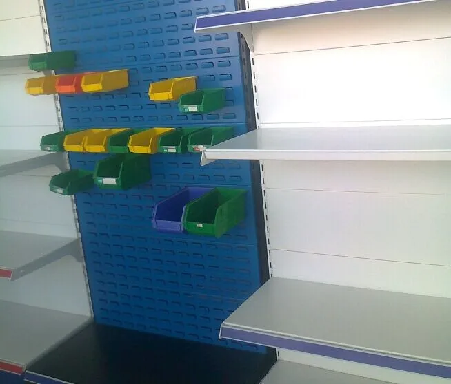 Выставочный стенд gondola для супермаркетов размером на заказ и металлическим