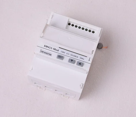 EM415-Mb 230V 10(100)A MID approved intelligent m bus meters single phase din rail kwh meter meter bus