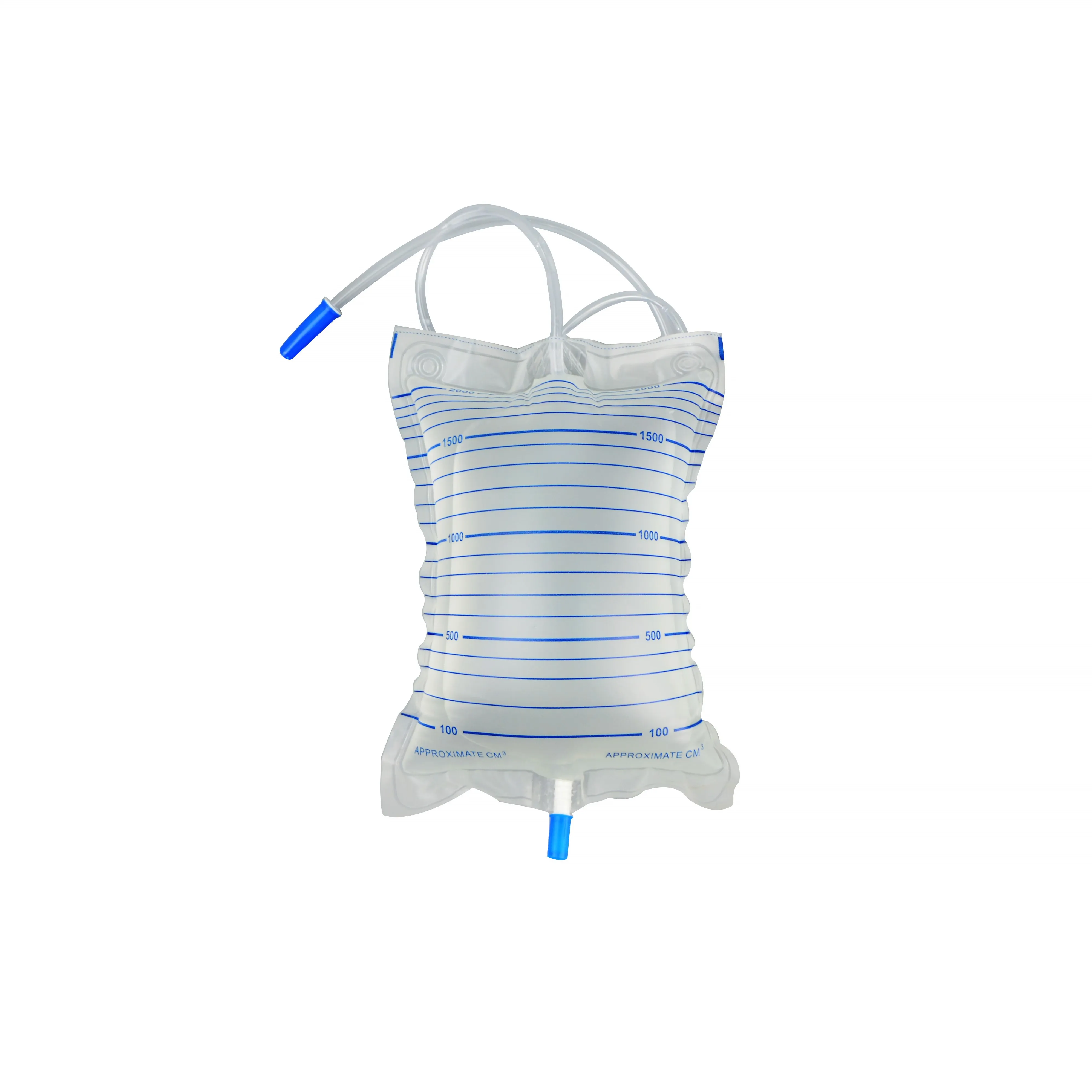 Medical disposable economic 2000ml urine collection bag