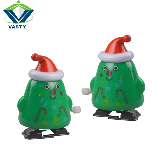 Christmas party decoration cheap christmas wind up toys for kids gift