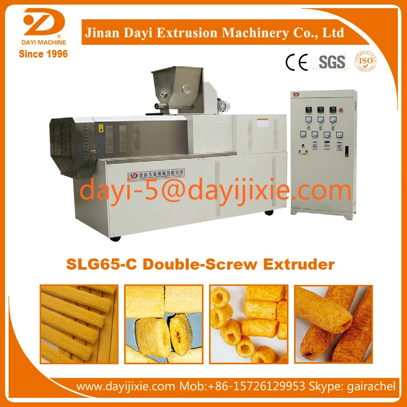 Kurkure Making Machine Fully Automatic Doritos Chips Making Machine Mini Corn Puff Kurkure Making Machine