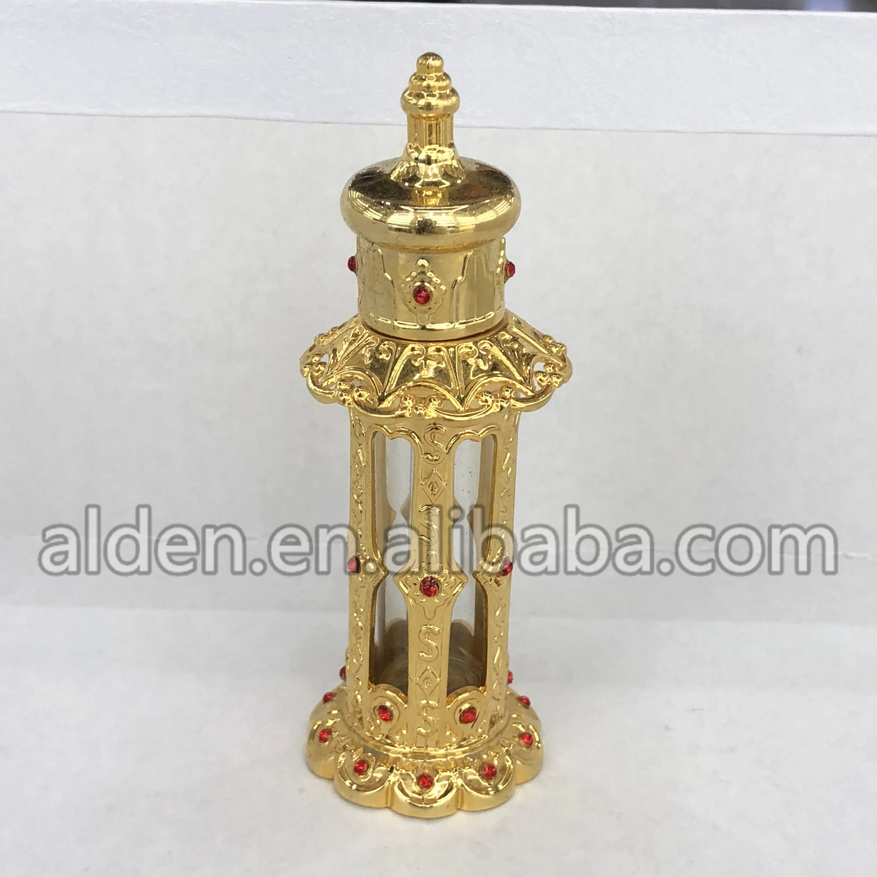 12ml metal arabic perfume bottles dubai attar fragrant genie
