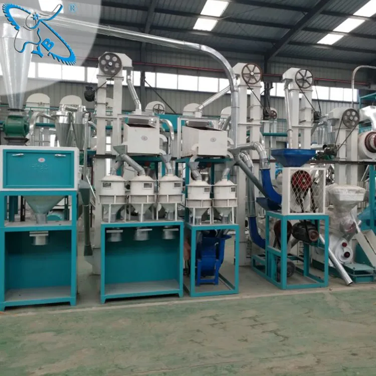 Maize Flour Mill Plant Maize Milling Machines with Good Price In Africa
