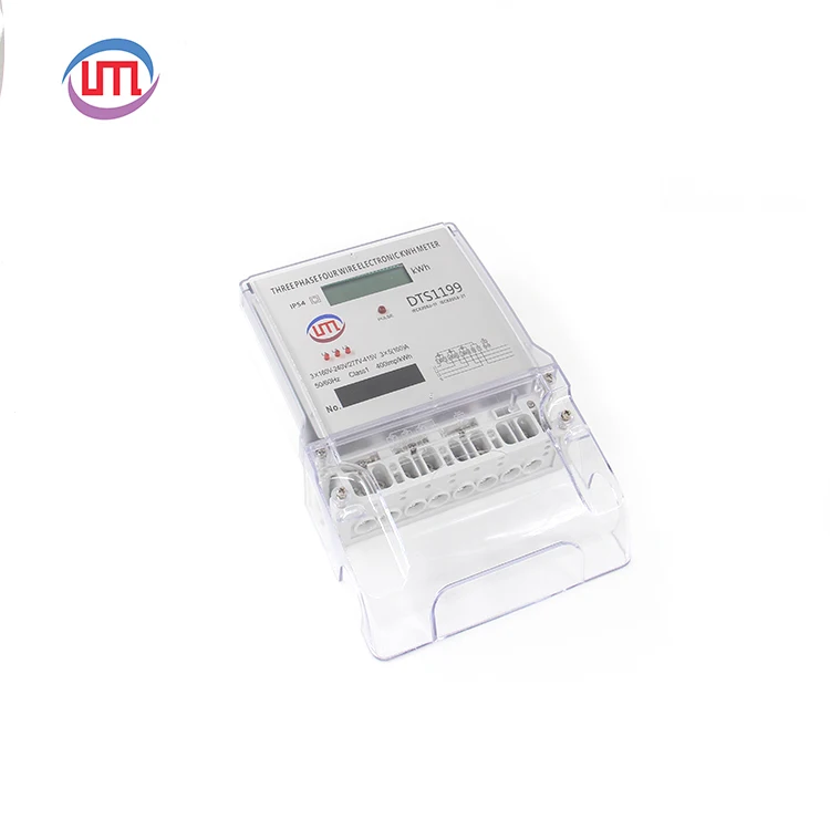 China three phase active  electronic energy meter with RS485