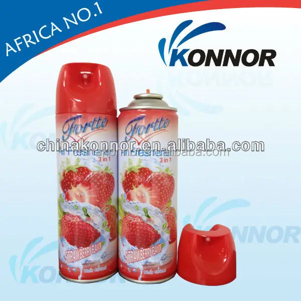 300ml Long Lasting Rose Fragrance Air Fresheners Spray Water Based Air Aerosol Spray