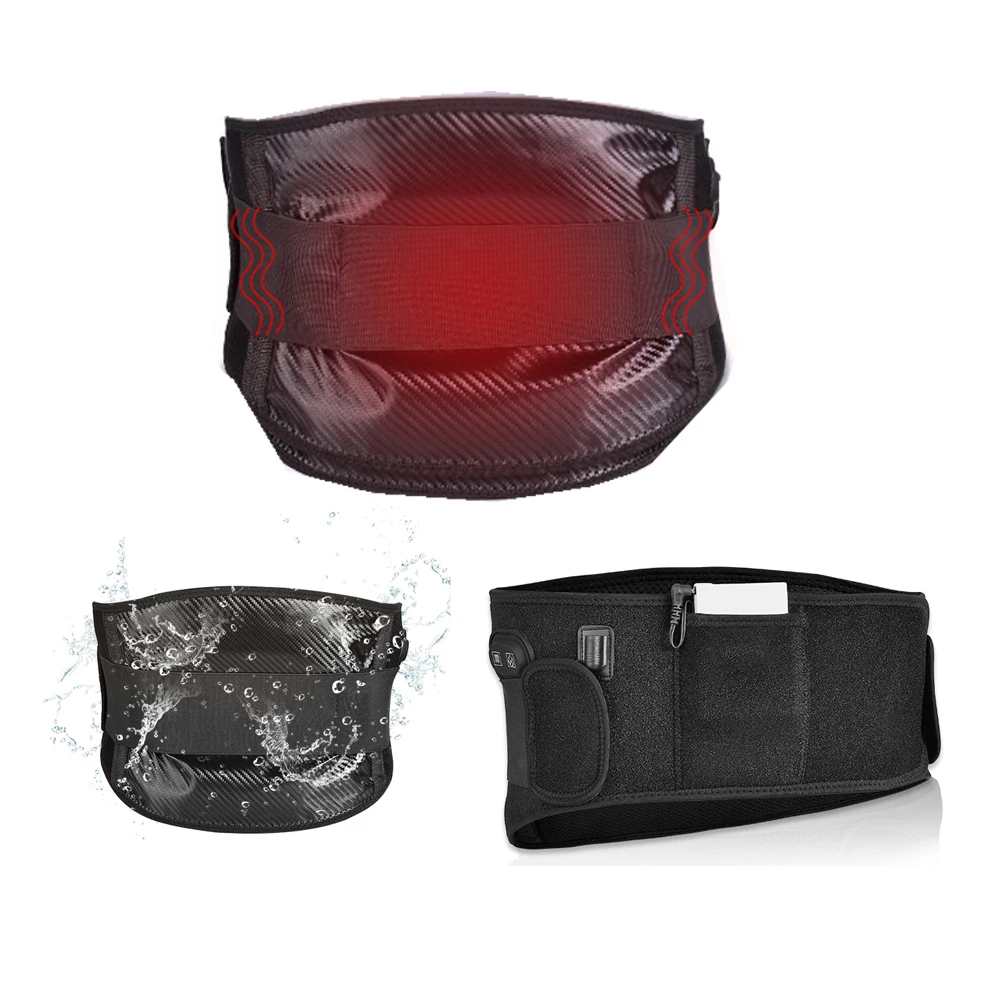 Health Care Products Electric LED Body Care Slimming Back Pain Relief Heat Massage Belt