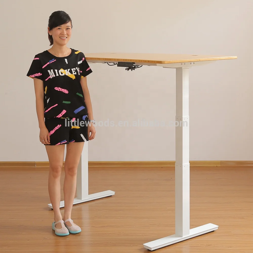 Us Standard Etl Tuv Ce Approval Factory Direct Electric Lift Height Adjustable Table Desk Leg Office Sit Stand Standing Desk Leg