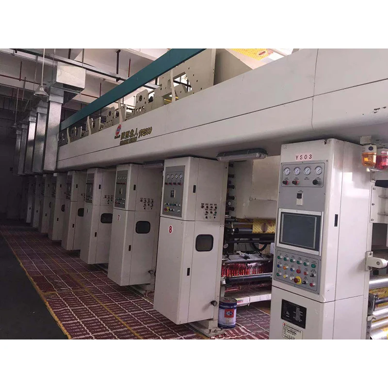 8 color used gravure printing machine price of Beiren