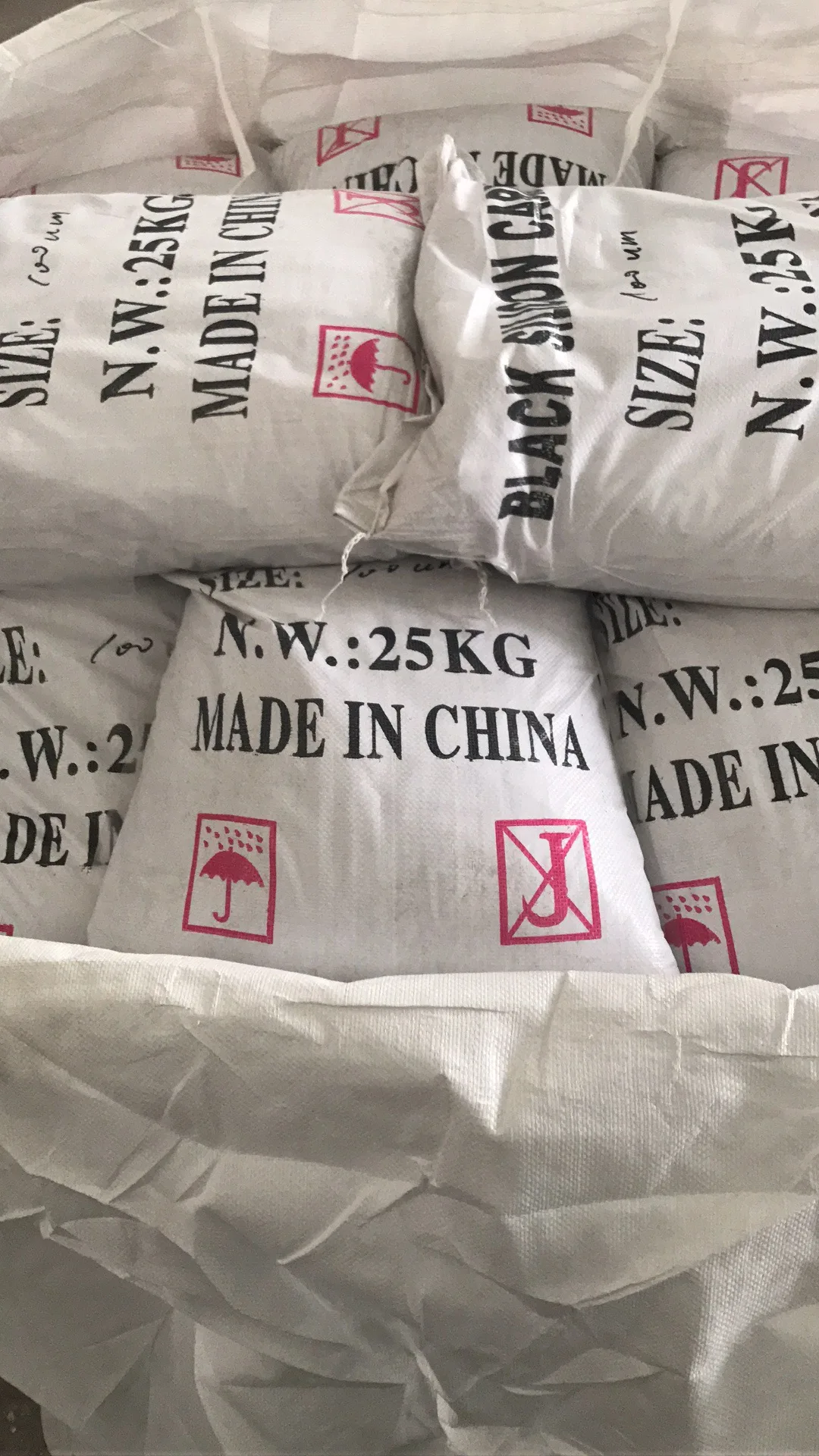 Металлургический 88% карбида кремния Sic