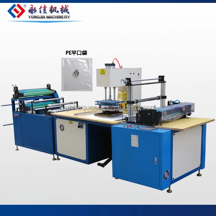 High frequency fully automatic pvc bag making machine