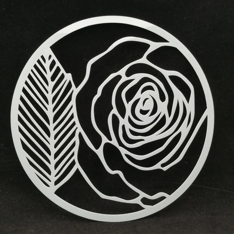 Rose Flower Art Painting Stencils Template ,Plastic Drawing Stencils