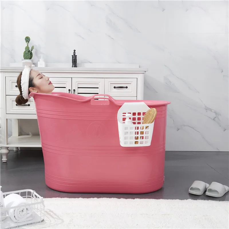 SGS Test Passed PP5 Plastic Portable Bathtub for Adults, 2019 newest Plastic Bathtub as gift