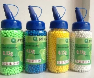 New packaging of Yellow 0.12g 5000pcs bottle bbs