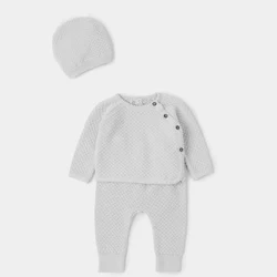 Factory OEM 100% Cotton Knitted Infant Baby Clothing Sets Wholesale China