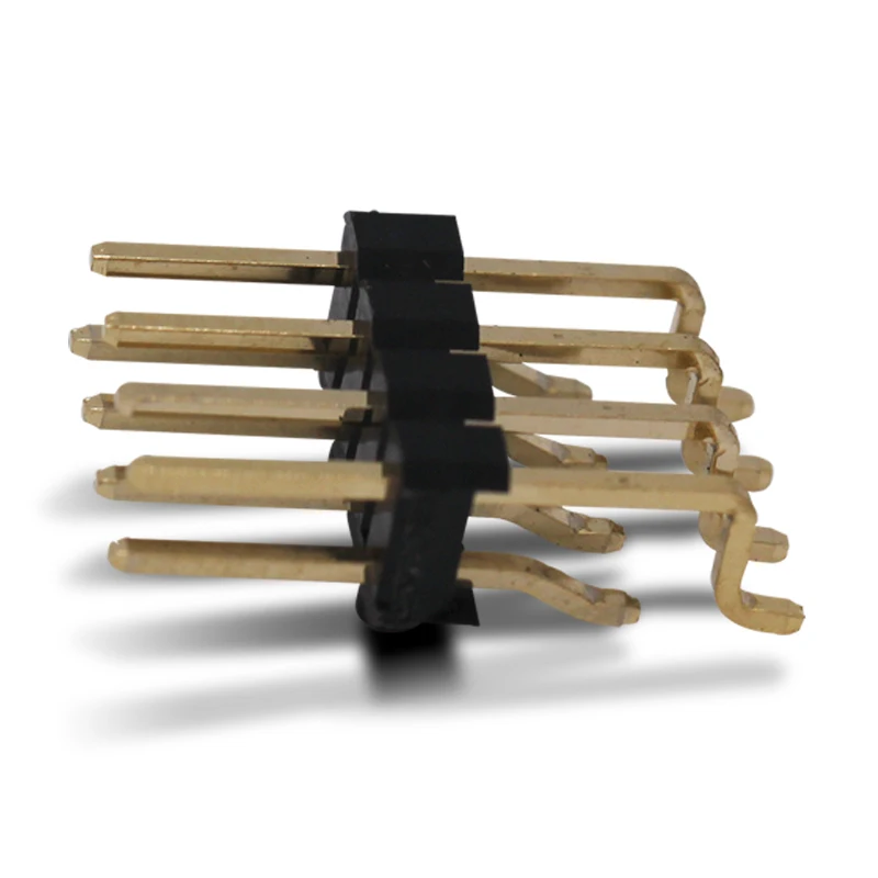 Штекерный разъем типа R/A SMT с шагом 2,54 мм, альтернативный Samtec TSM