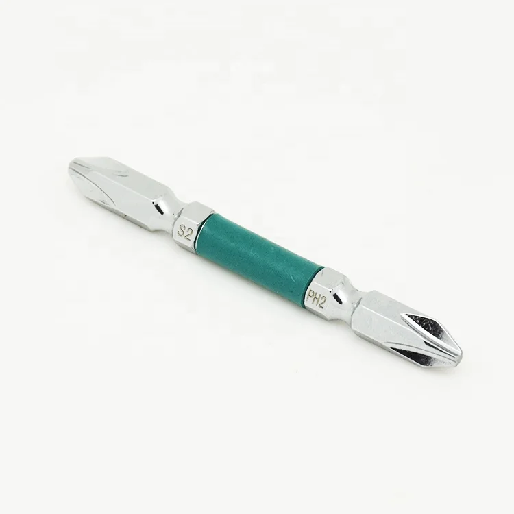 Hot Selling Customized Magnetic Set S2 Steel Screw Driver Bits color ring