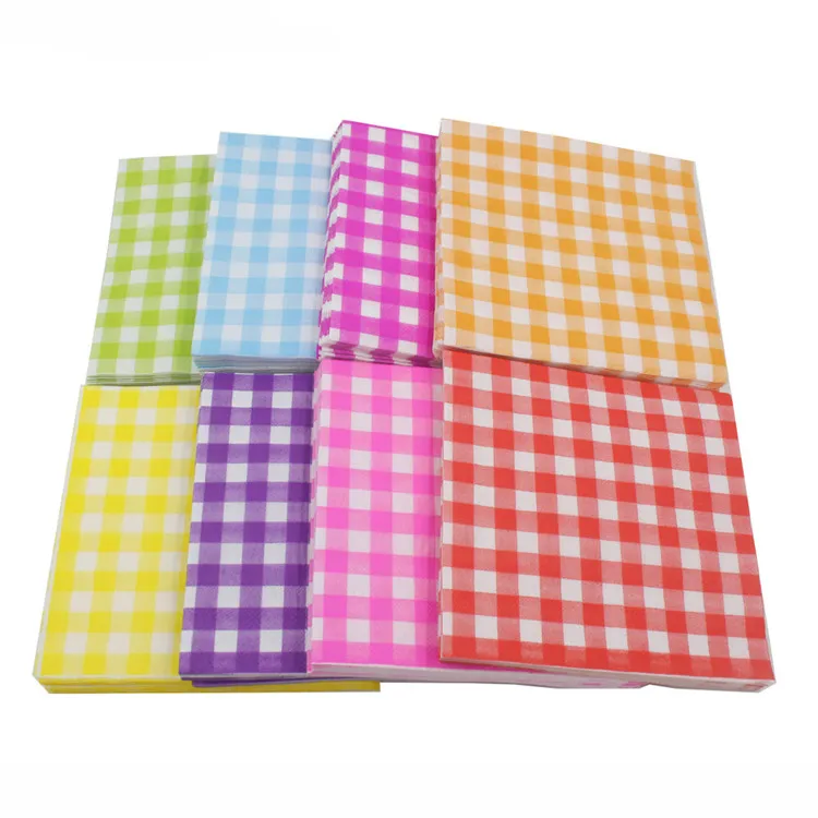 Paper table napkin decorative paper napkins 33*33cm table napkin