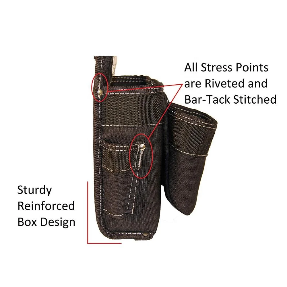 Durable customization canvas Carpenter Tool Belt Designed Tool Packaging Strong tools belt for men