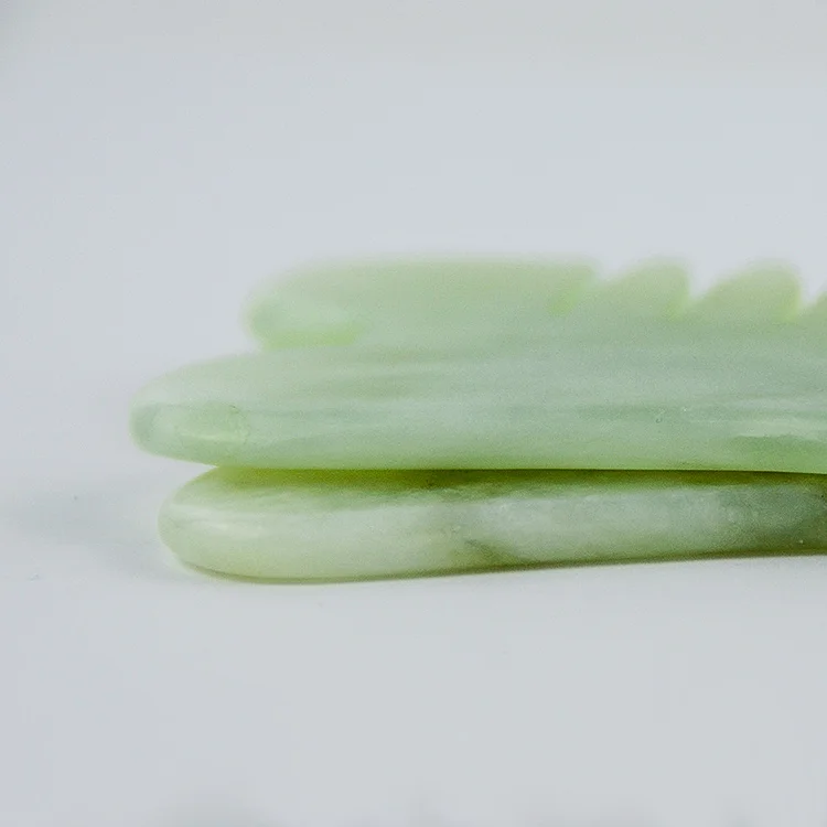 PZ Crystal Facial Scraper Guasha Comb Stone Jade Guasha Board Treatment Board Of Guasha