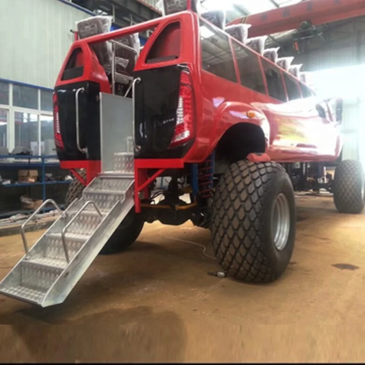 Dongfeng 10 м популярная пустыня 4x4 внедорожная экскурсионная машина