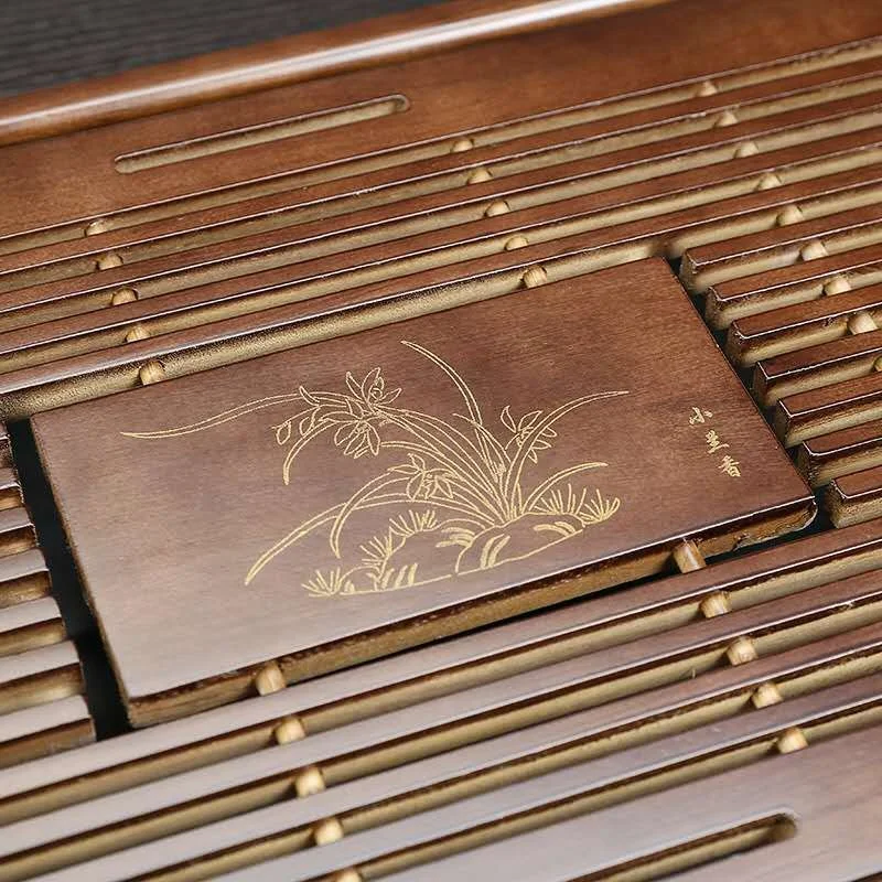 Cha Pan Wholesale High Quality Best Price Custom Kung Fu Bamboo Tea Tray