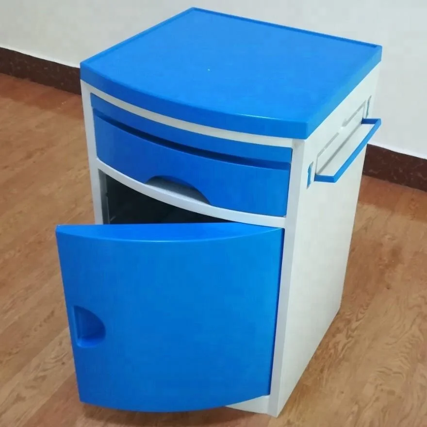 Commercial Furniture ABS Bedside Cabinet For Hospital