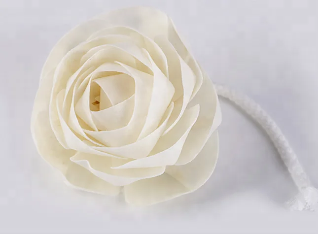 Custom AP handmade wood decorative dried flower with cotton string for reed diffuser