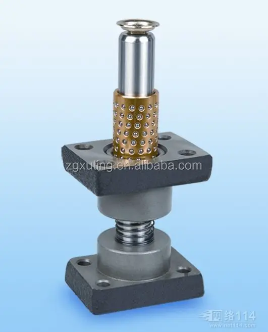 With steel ball bearing retainer TUR Type guide pillar components,steel ball guide post set