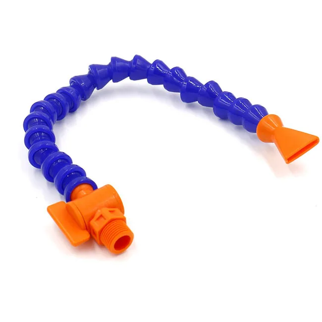 Plastic Cooling Tube with Switch for CNC Machine, machine coolant hose