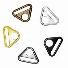 Manufacturer Wholesale Triangle Ring Buckle Metal for Bag Strap CN;GUA