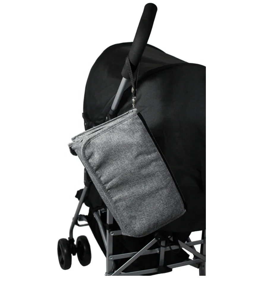 Portable Travel Diaper Changing Pad Hand Grab or Attach to Baby Stroller Portable and Foldable for Babies (BC02) 0-24months BC02