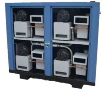 2.2 kW 3.7 kW 4.5 kW PM VSD Oil free Scroll Type Air Compressor for Electric bus or Gas Generator