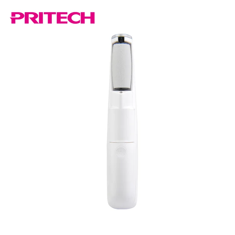 
 Аккумуляторная пилка для ног PRITECH со сменной роликовой головкой и питанием от аккумулятора  